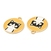 Cute Alloy Pendants ENAM-L044-01G-04-2