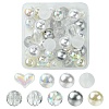 40Pcs 9 Styles Acrylic Beads MACR-FS0001-66-3