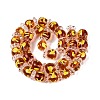 Inner Flower Handmade Lampwork Beads LAMP-Q039-13C-2