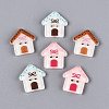 2-Hole Printed Resin Buttons BUTT-Q047-03-1