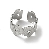 304 Stainless Steel Cuff Open Ring Setting SA-CBA37BC-05P-2