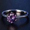 925 Sterling Silver Rings RJEW-BB35085-B-10-2