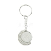 Alloy Pendant Cabochon Keychains KEYC-JKC01137-03-2