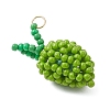 Glass Seed Beaded Mango Pendants PALLOY-MZ00893-03-3