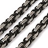 304 Stainless Steel Byzantine Chains SA-E001-20BP-A-1