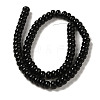 Natural Black Onyx(Dyed & Heated) Beads Strands G-NH0017-D01-01-3