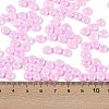 Opaque Colours Luster Glass Seed Beads SEED-P008-01C-12-4