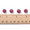 Pave Disco Ball Beads X-RB-A130-10mm-16-3