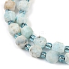 Natural Larimar Beads Strands G-O201B-105E-3