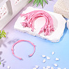 20Pcs Adjustable Korean Waxed Polyester Cord Bracelet Making BJEW-TAC0051-08-4