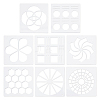 Acrylic Drawing Painting Stencils Templates DIY-BC0015-50B-1