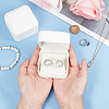 2Pcs PU Leather Rings/Earrings Storage Box with with Lint AJEW-BBC0002-23B-3