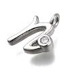 Brass Micro Pave Cubic Zirconia Pendants KK-B132-12P-N-2