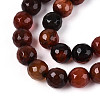 Natural Agate(Dyed & Heated) Beads Strands G-T139-8mm-88D-3