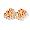 Turkey Gravy Beans And Rolls Let Me See That Casserole Silicone Focal Beads SIL-M005-08A-2