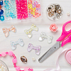 96Pcs 8 Colors Transparent AB Color Acrylic Beads TACR-GO0001-02-6