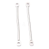 Tarnish Resistant 201 Stainless Steel Links Connectors STAS-B011-01A-P-1