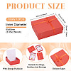 Cardboard Jewelry Set Boxes CON-TAC0006-06D-4