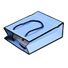 Rectangle Paper Bags with Twisted Rope Handles CARB-L011-01C-03-2