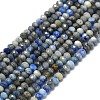 Natural Lapis Lazuli Beads Strands G-G106-A18-01-1