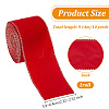 10 Yards Single Face Velvet Ribbon OCOR-WH0092-39B-2