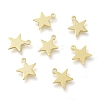 Brass Charms X-KK-H739-01B-G-4
