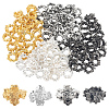 120Pcs 4 Colors Alloy Bead Frame FIND-SC0017-94-1