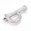 304 Stainless Steel Pendants STAS-N117-01P-P-2
