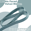 3 Rolls Double-sided Velvet Ribbon OCOR-DR0001-08A-3