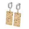 304 Stainless Steel Dangle Stud Earrings for Women EJEW-F412-01GP-02-4