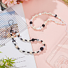 2Pcs 2 Colors Plastic Mobile Straps HJEW-GF0001-44-4