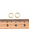 Brass Open Jump Rings KK-B147-03E-G-4