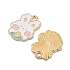 Animal Forest Theme Zinc Alloy Enamel Pendants FIND-Z065-01A-2