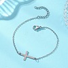 201 Stainless Steel Link Bracelets BJEW-JB13129-1