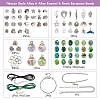 European Beads Jewelry Set DIY Making Kit DIY-YW0004-91A-2