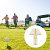 2Pcs Wood Golf Ball Markers AJEW-FH0005-41-6