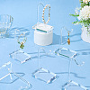 6Pcs Plastic Single Bracelet Display Stands BDIS-GO0001-01B-3