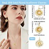 10Pcs Brass Pendants KK-BBC0020-54-2