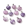 Natural Lilac Jade Pendants G-I311-A11-1-1