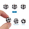 Natural Wooden Beads WOOD-TAC0010-05A-8