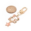 Alloy Enamel Pendants Decoration KEYC-JKC00429-3