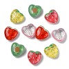 30Pcs 5 Colors Transparent Acrylic Beads MACR-CJ0002-44-8