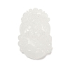 Natural White Jade Carved Pendants G-S384-01C-2