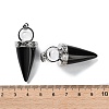 Natural Obsidian Pendants G-F777-06P-04-3