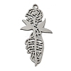 201 Stainless Steel Pendants STAS-G366-02P-02-1