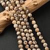 Natural Feldspar Beads Strands X-G-S259-26-6mm-1