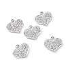 Alloy Crystal Rhinestone Charms ALRI-C008-28P-2