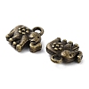 Tibetan Style Alloy Charms FIND-Q094-01AB-2