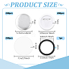 Iron Badge Button DIY-WH0816-400-2