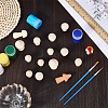 Plastic Micro Detail Paint Brush DIY-CP0012-57-7